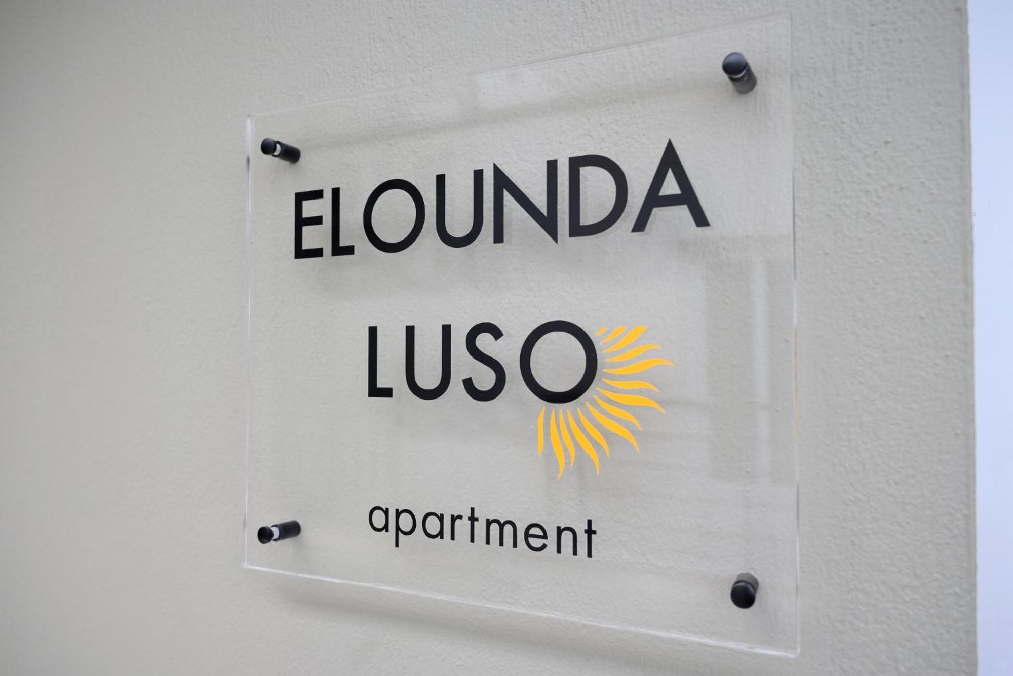 Elounda Luso Apartment Exteriör bild